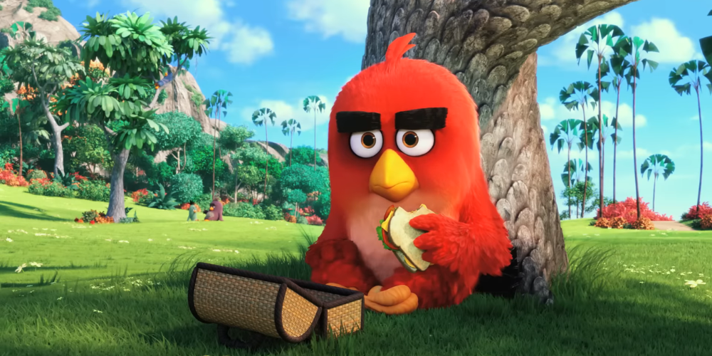 Angry Birds Movie screen