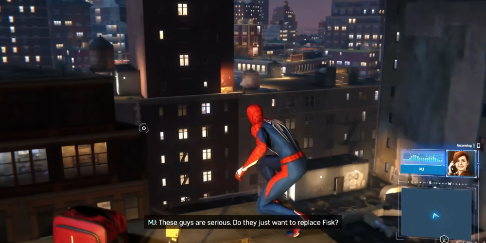 Spider-Man gameplay 