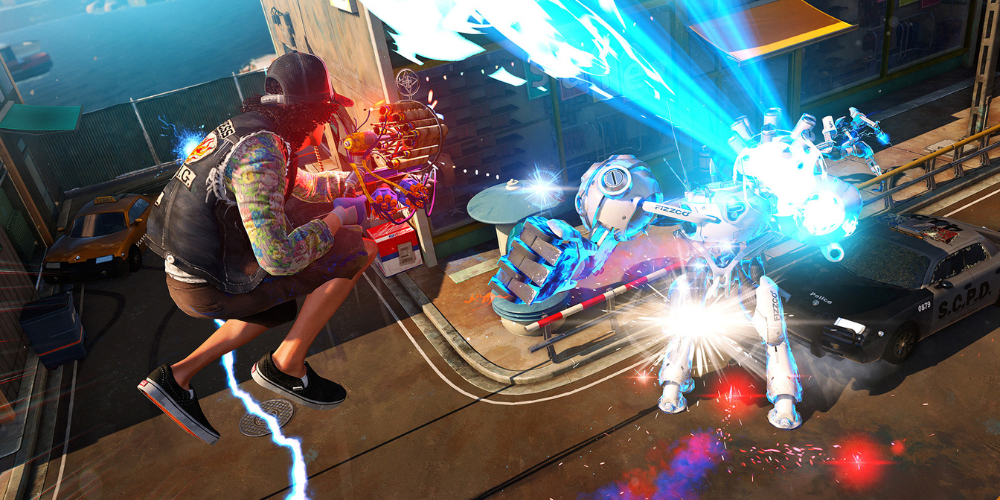 Sunset Overdrive gameplay