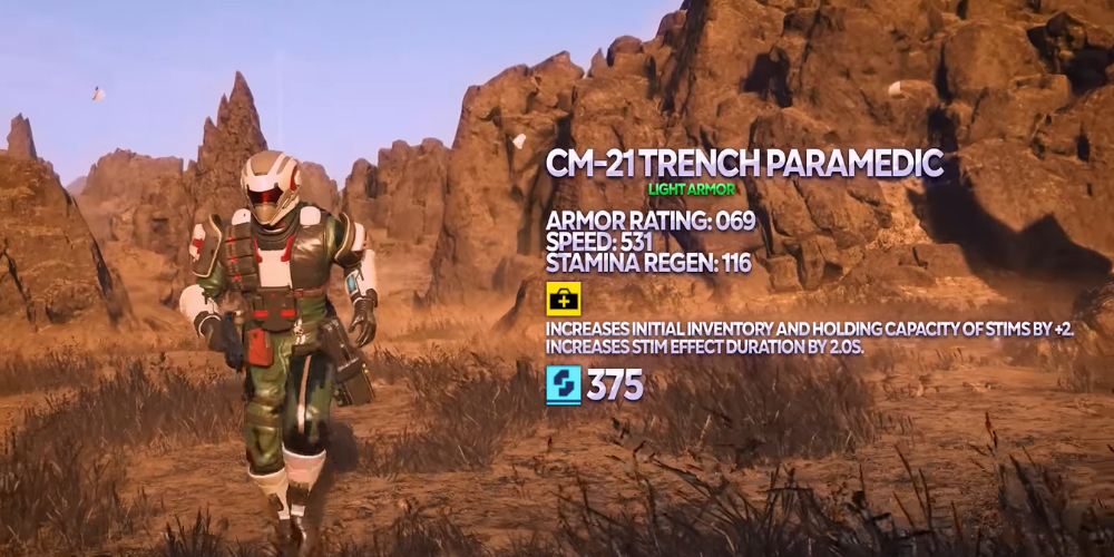 helldivers 2 armor menu